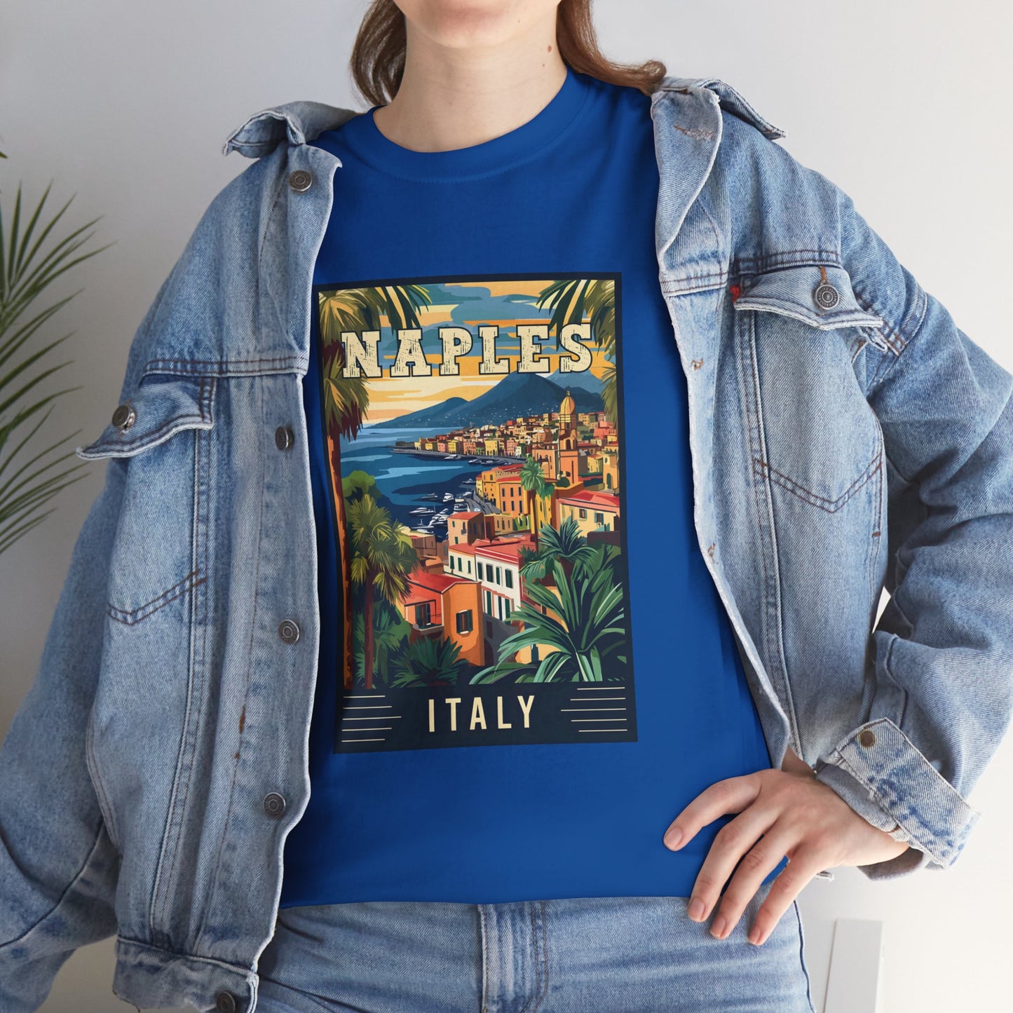Naples Italy Vintage Travel Unisex T-Shirt