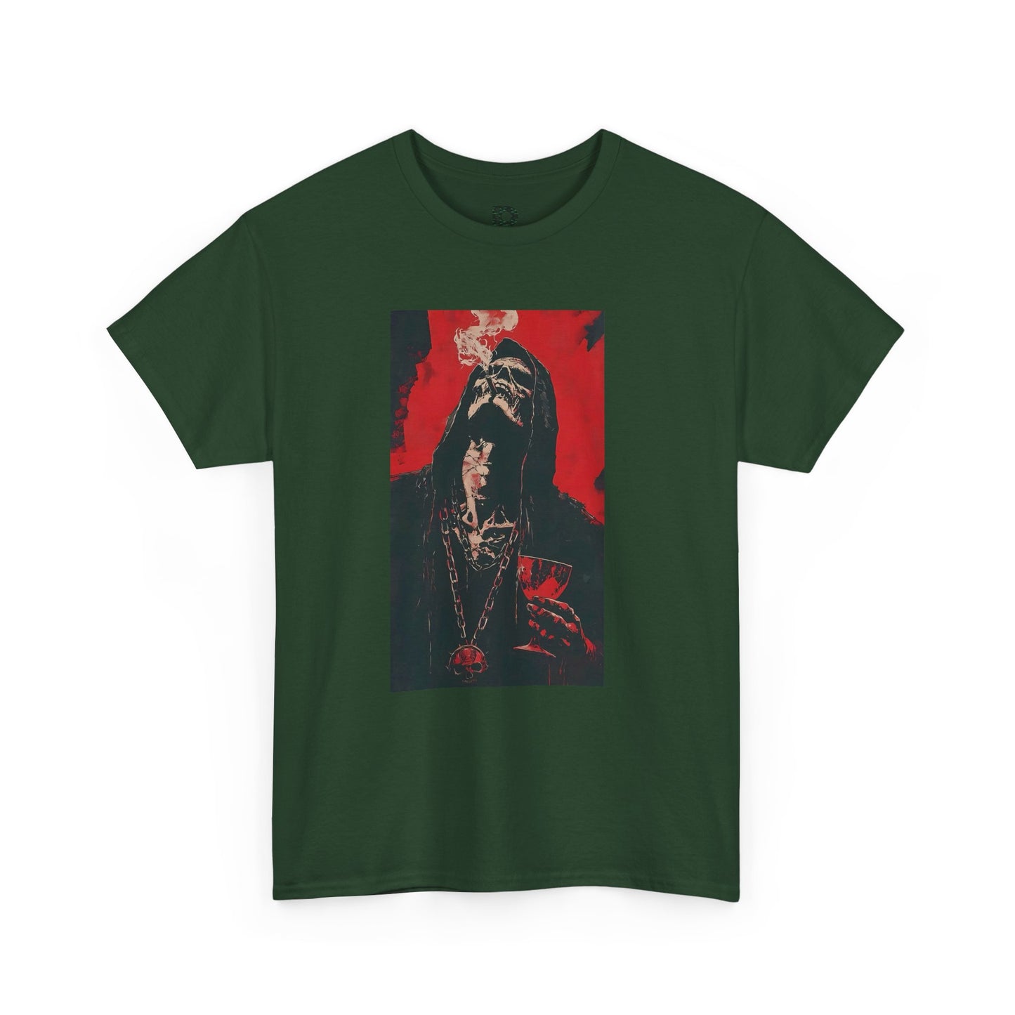 Gothic Red Grim Reaper Unisex T-Shirt