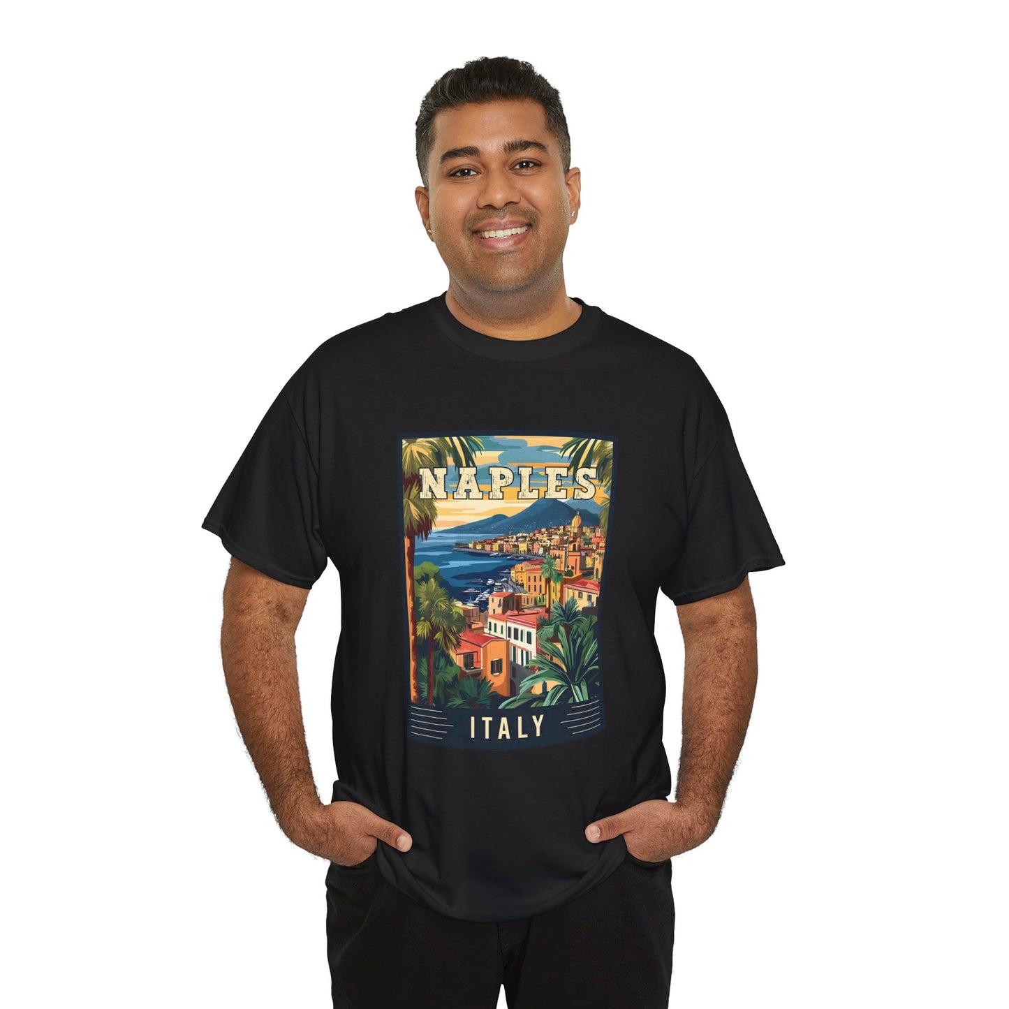 Naples Italy Vintage Travel Unisex T-Shirt