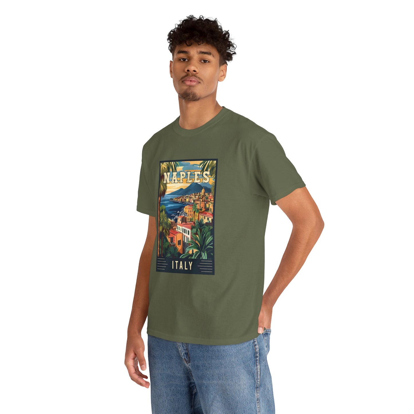 Naples Italy Vintage Travel Unisex T-Shirt