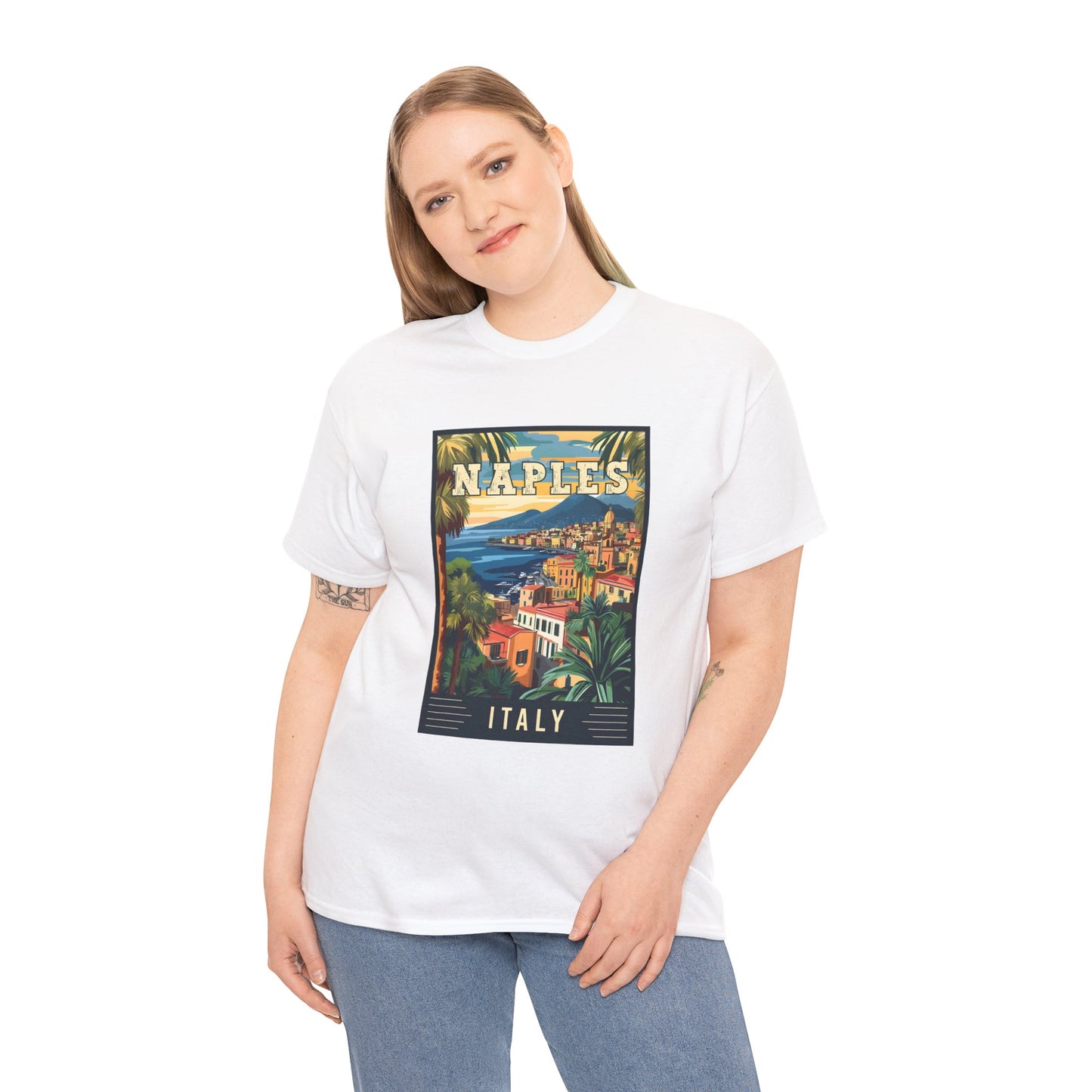 Naples Italy Vintage Travel Unisex T-Shirt