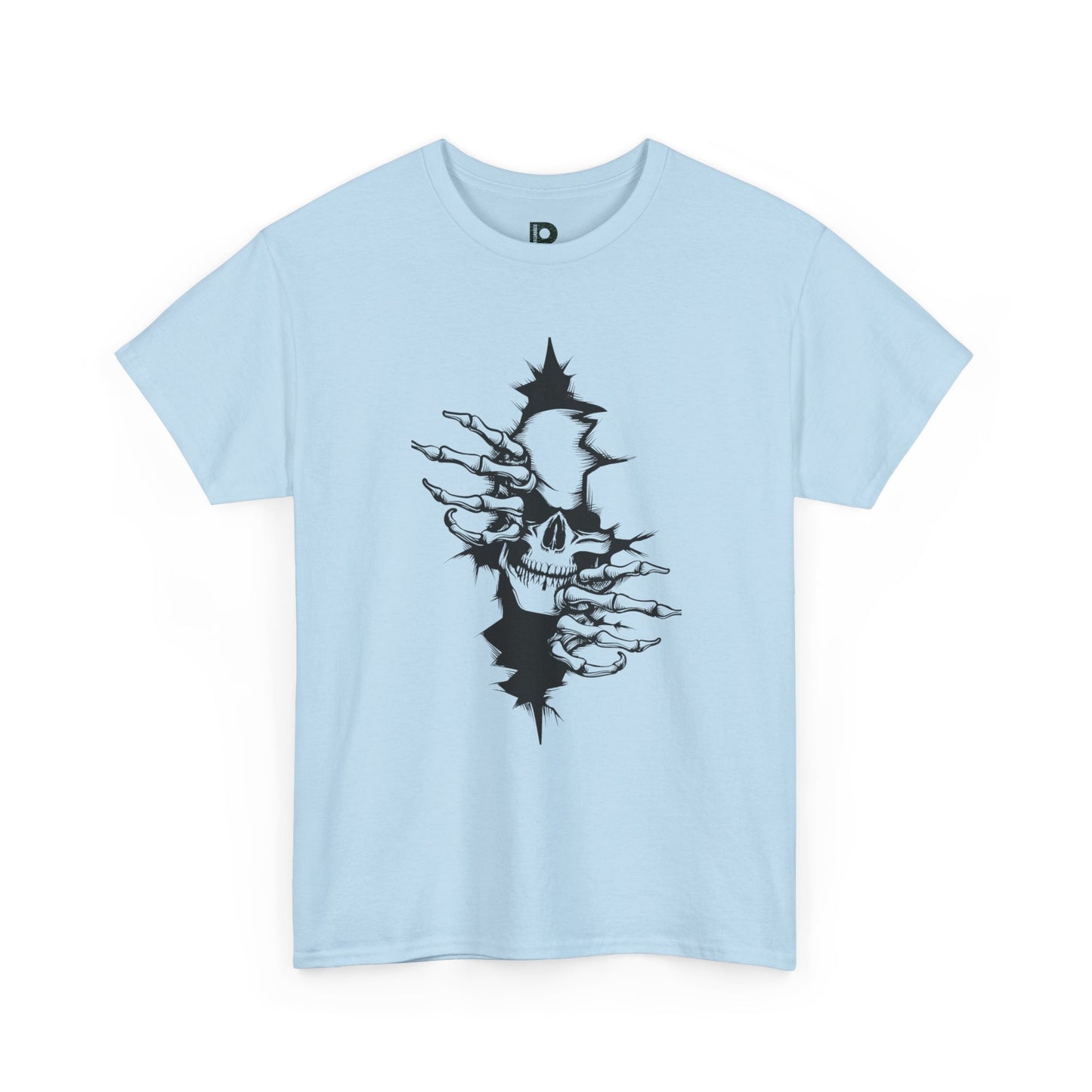 Skull Rip Graphic Unisex T-shirt