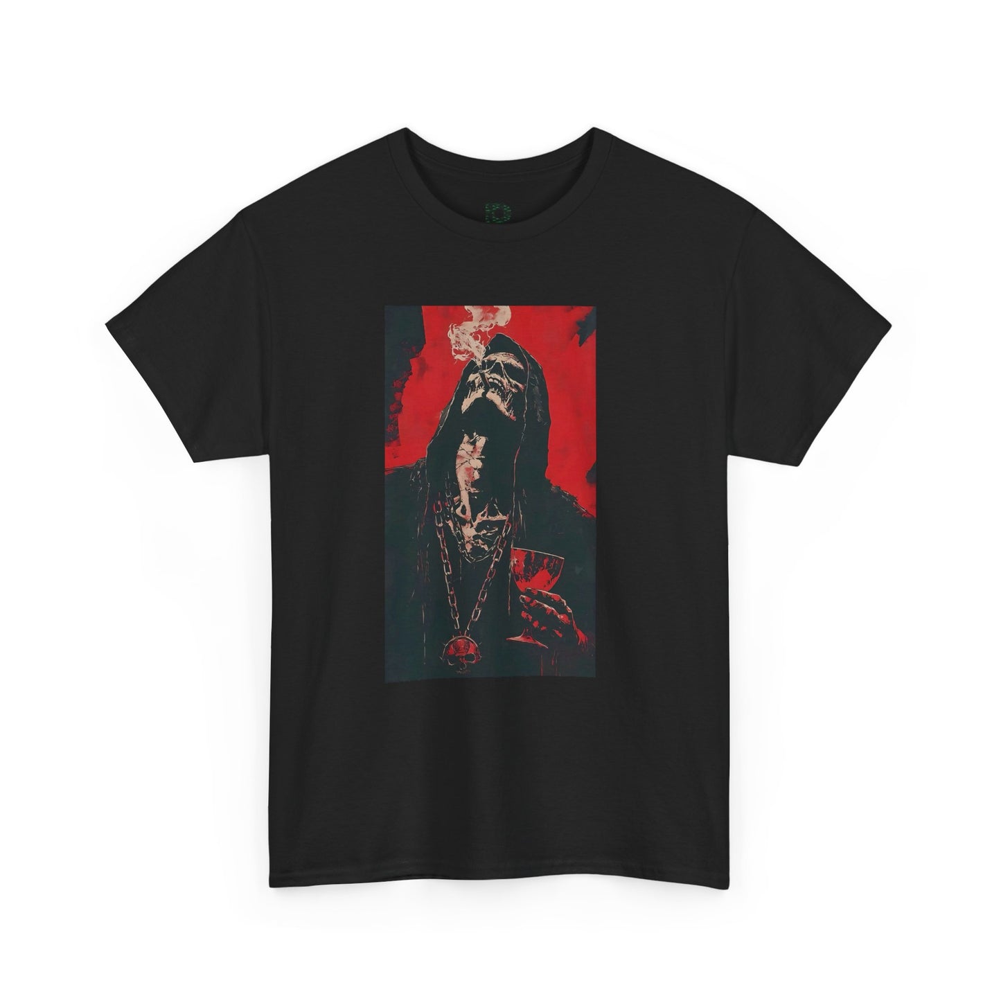 Gothic Red Grim Reaper Unisex T-Shirt