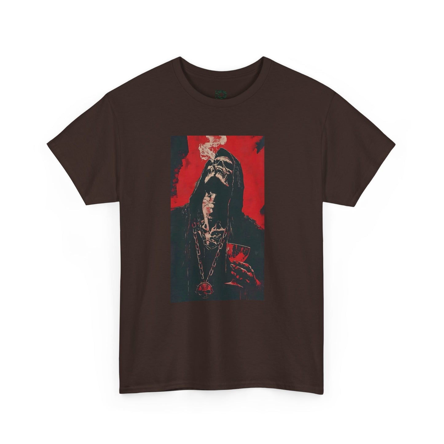 Gothic Red Grim Reaper Unisex T-Shirt