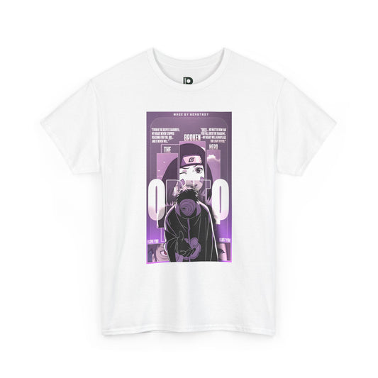 Obito Aesthetic Unisex T-shirt — Purple Cyberpunk Graphic Tee