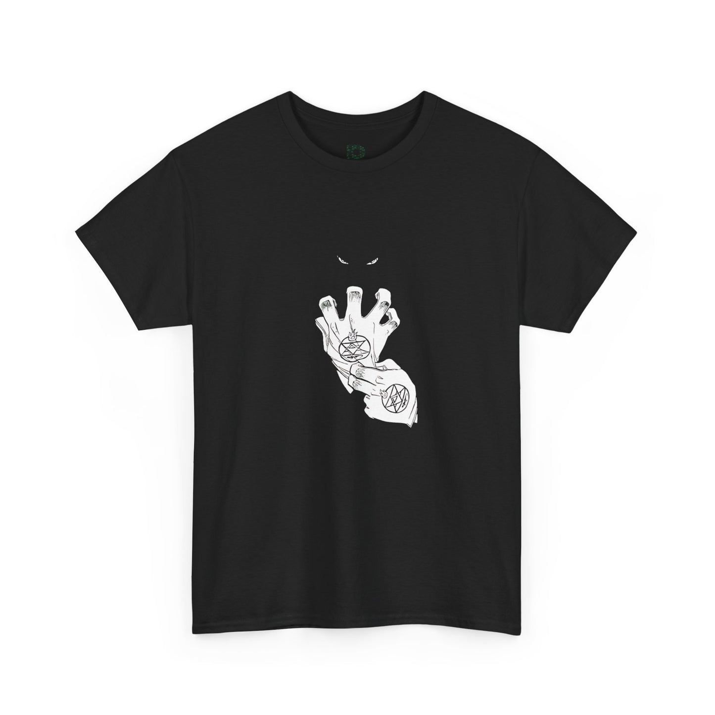 Spooky Hand Graphic Unisex T-shirt— Creepy Tattooed Grasp Tee