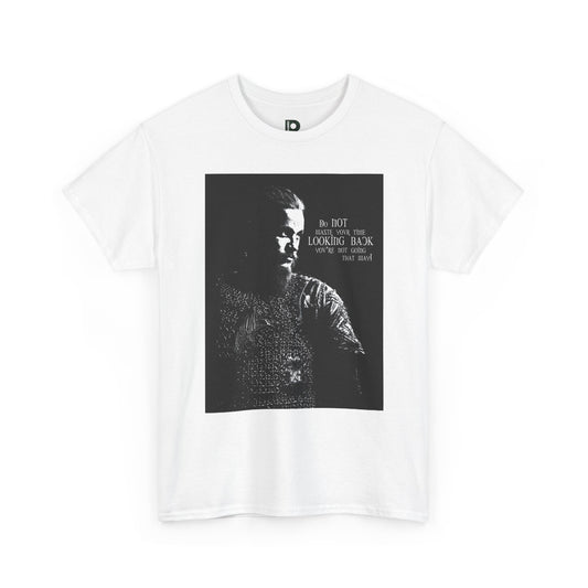 Classic Noir Portrait Unisex T-Shirt — "Do Not Waste Your Time" Graphic Tee