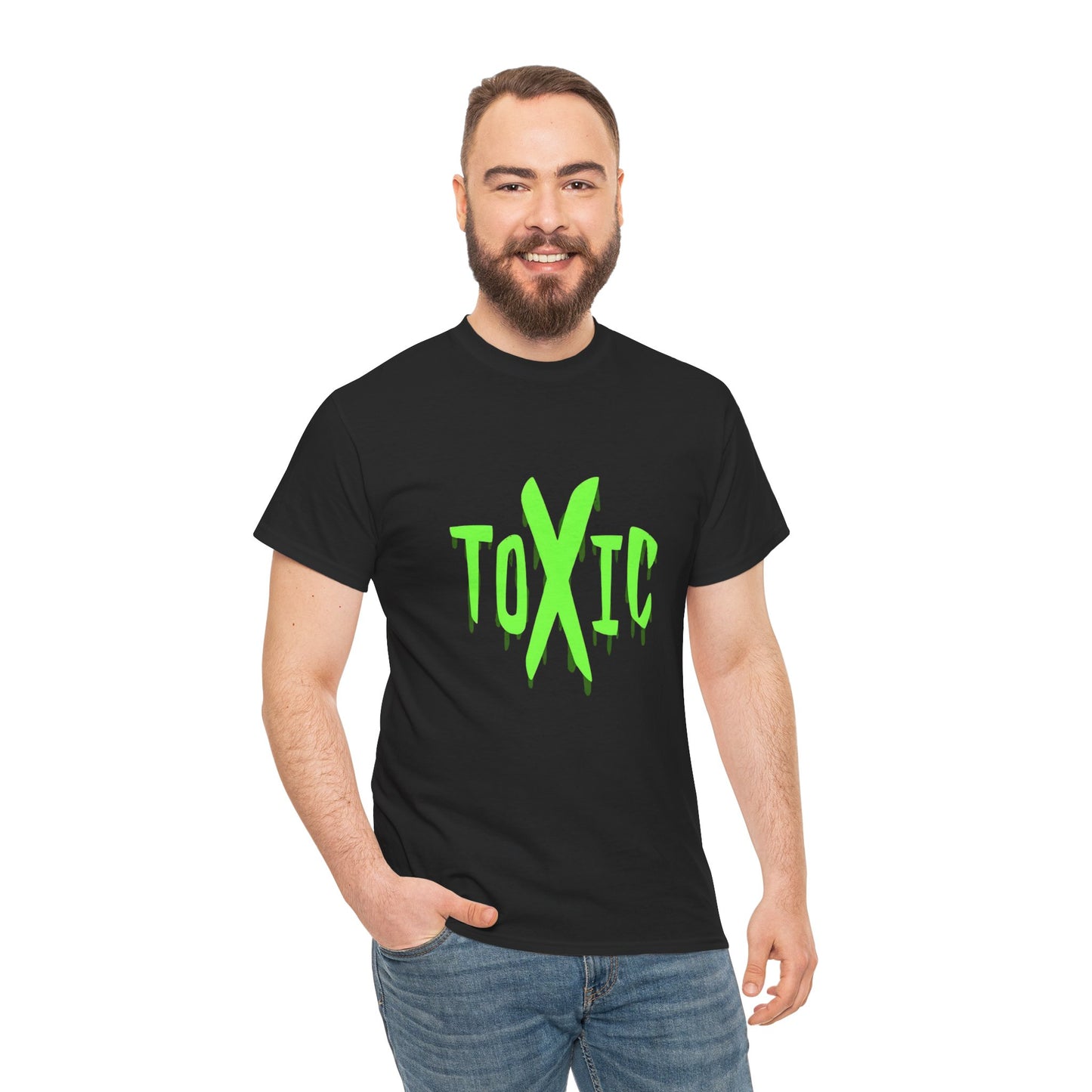 T-Shirt — "TOXIC" Drip Graphic Tee