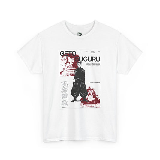 Geto Suguru Anime Graphic Unisex T-shirt — Jujutsu Kaisen Inspired Manga Design