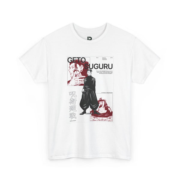 Geto Suguru Anime Graphic Unisex T-shirt — Jujutsu Kaisen Inspired Manga Design