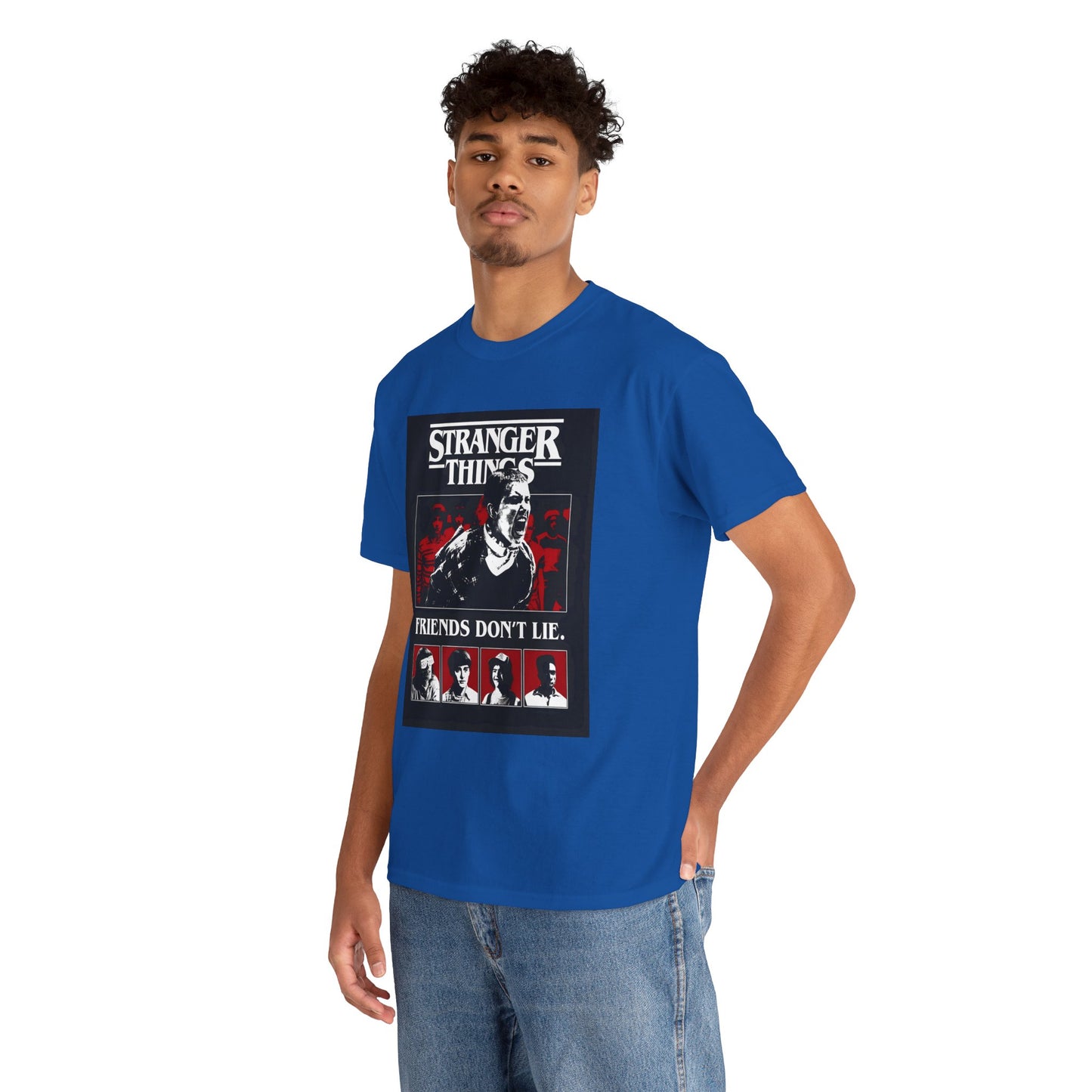 Stranger Things "Friends Don't Lie" Graphic Unisex T-shirt