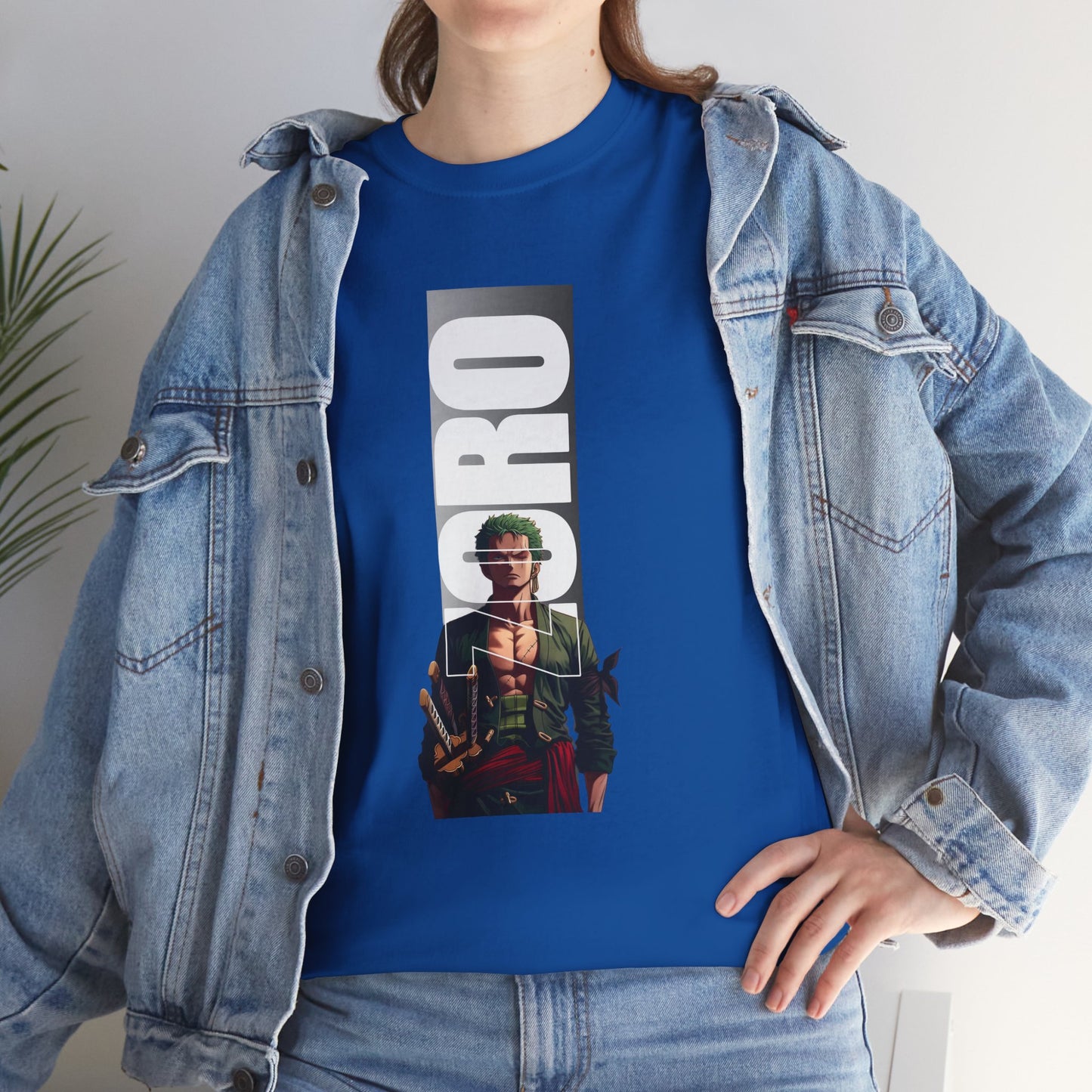 Retro Action Hero Unisex T-shirt — Vertical 'HERO' Graphic Tee