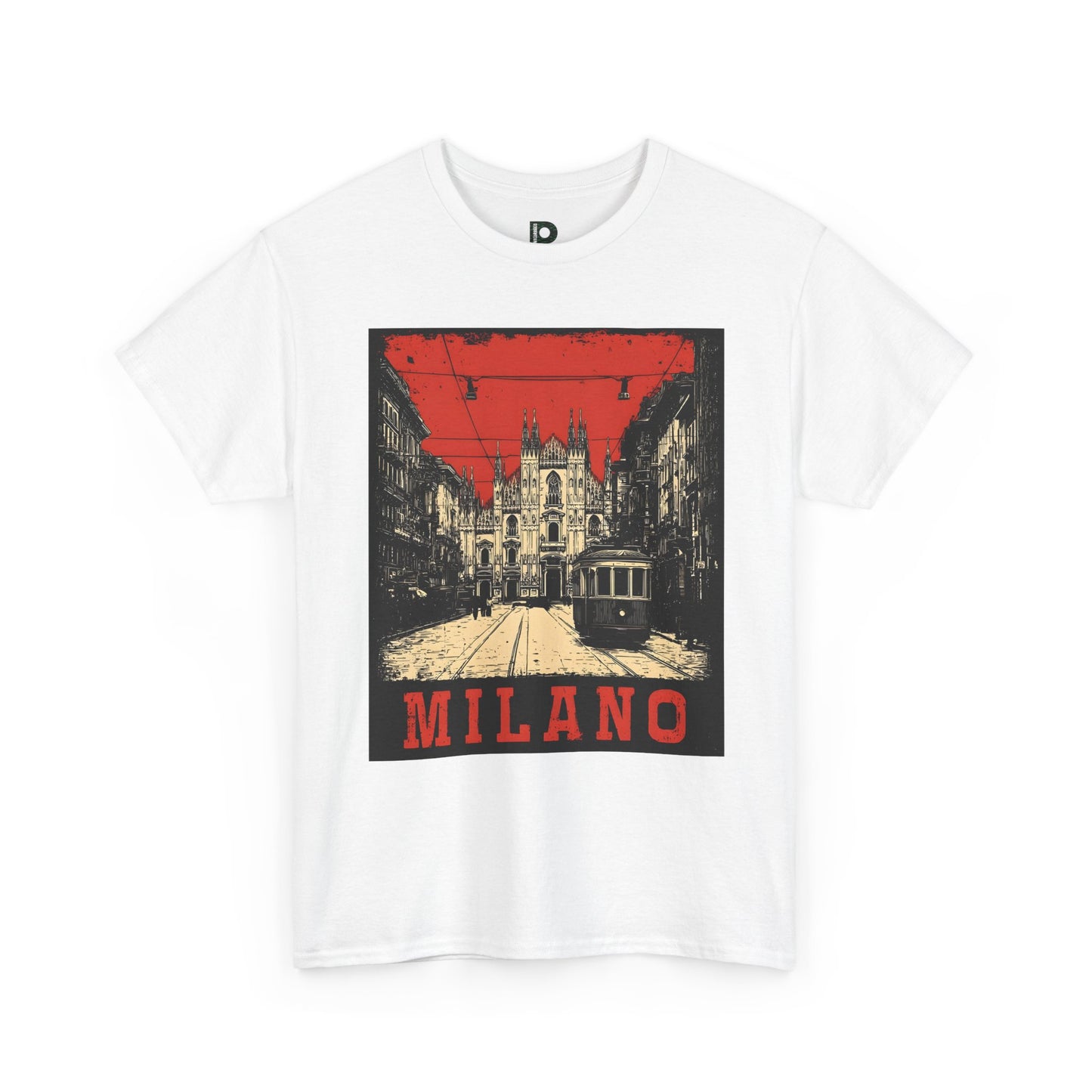 Milano City T-Shirt — Vintage Italy Travel Tee