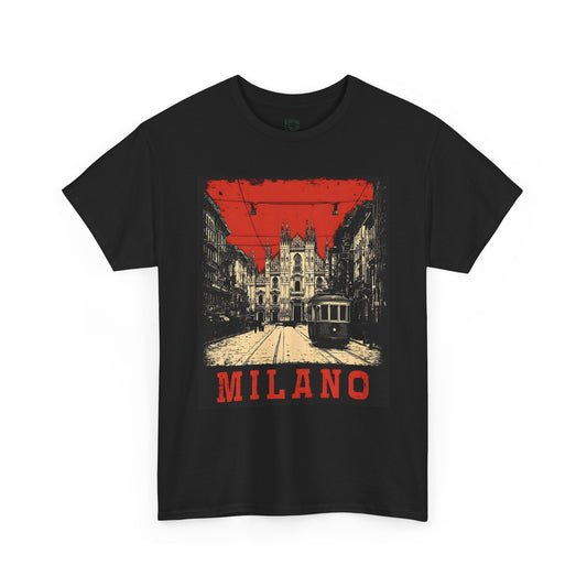 Milano City T-Shirt — Vintage Italy Travel Tee