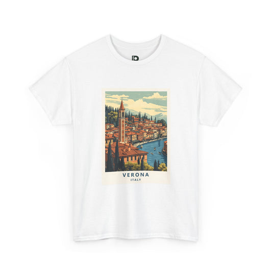 Verona Italy Vintage Travel Poster Unisex T-shirt