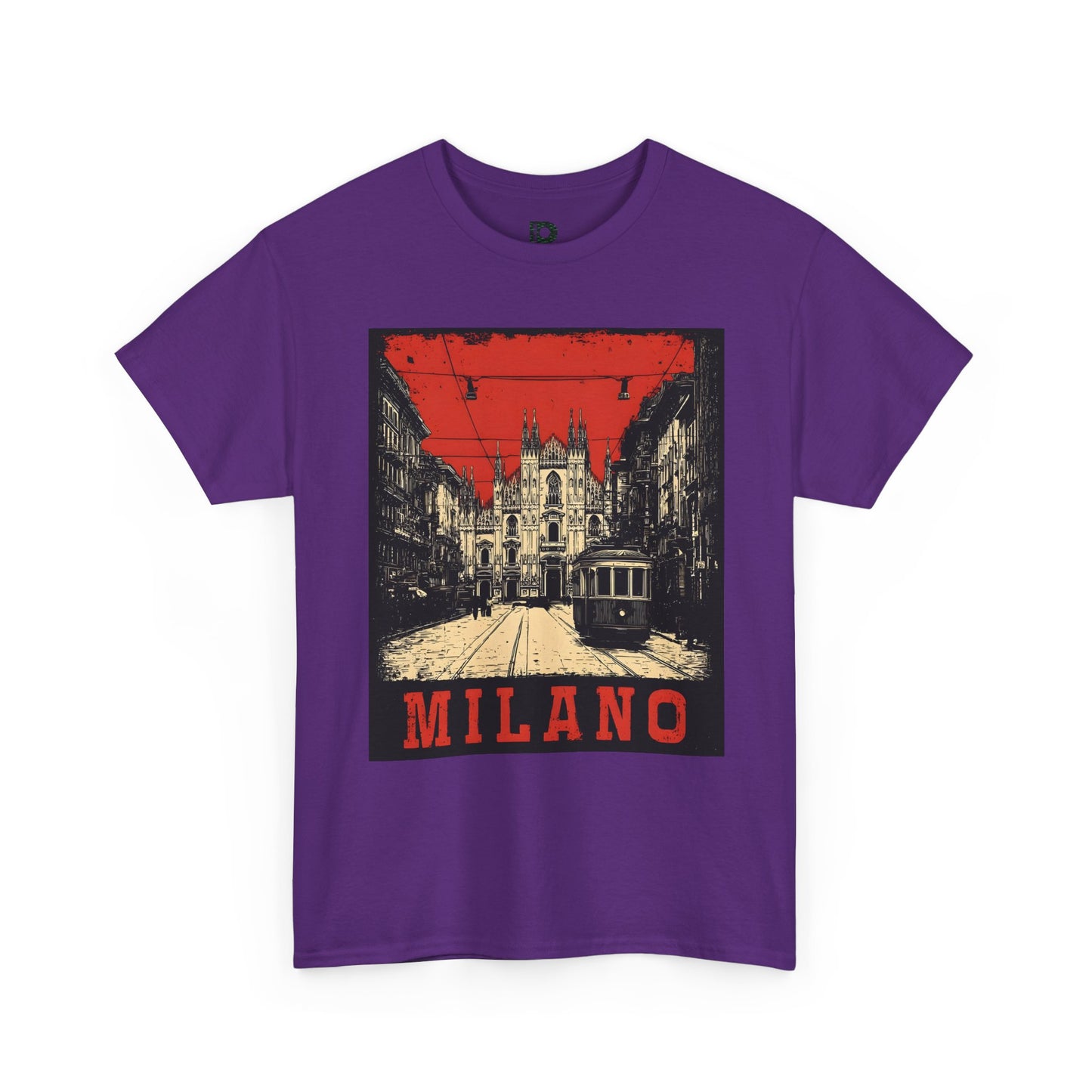Milano City T-Shirt — Vintage Italy Travel Tee