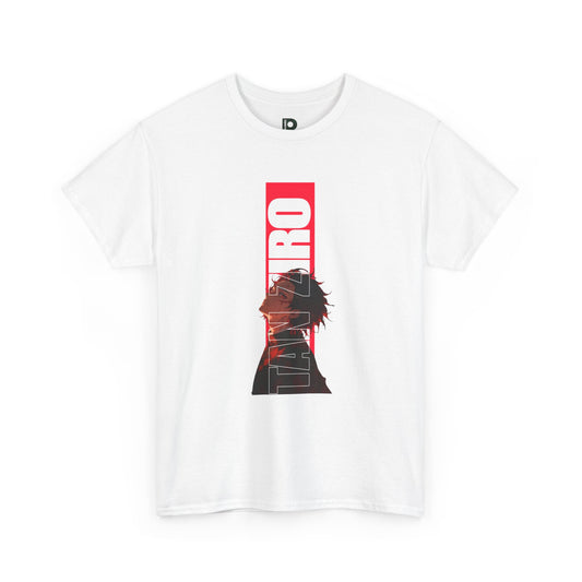 Retro Anime Profile Unisex T-shirt — 'ZERO' Vertical Silhouette Graphic Tee