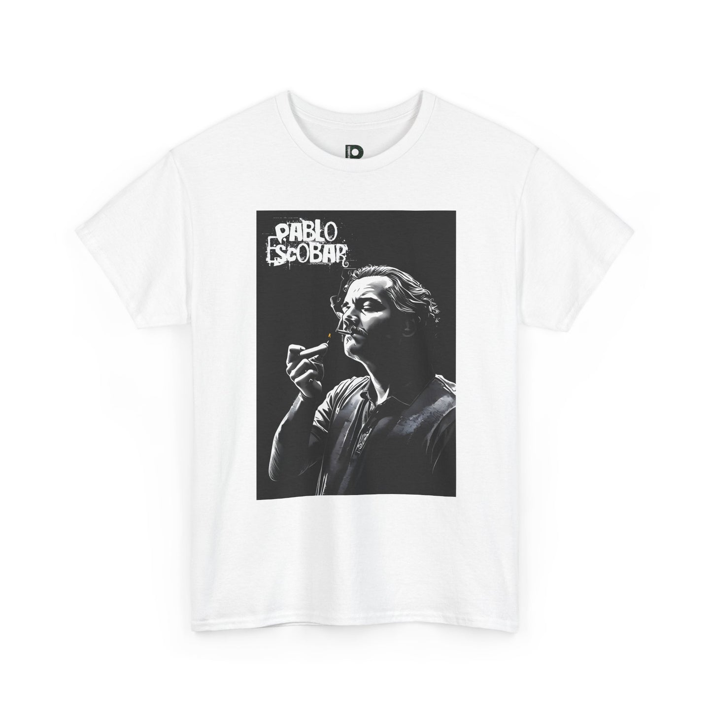 Pablo Escobar Portrait Unisex t-shirt — Vintage Noir Graphic Tee