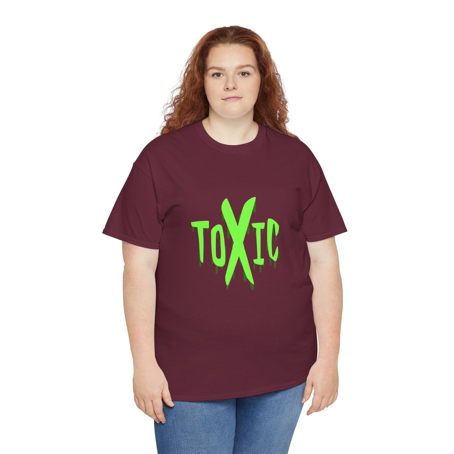 T-Shirt — "TOXIC" Drip Graphic Tee