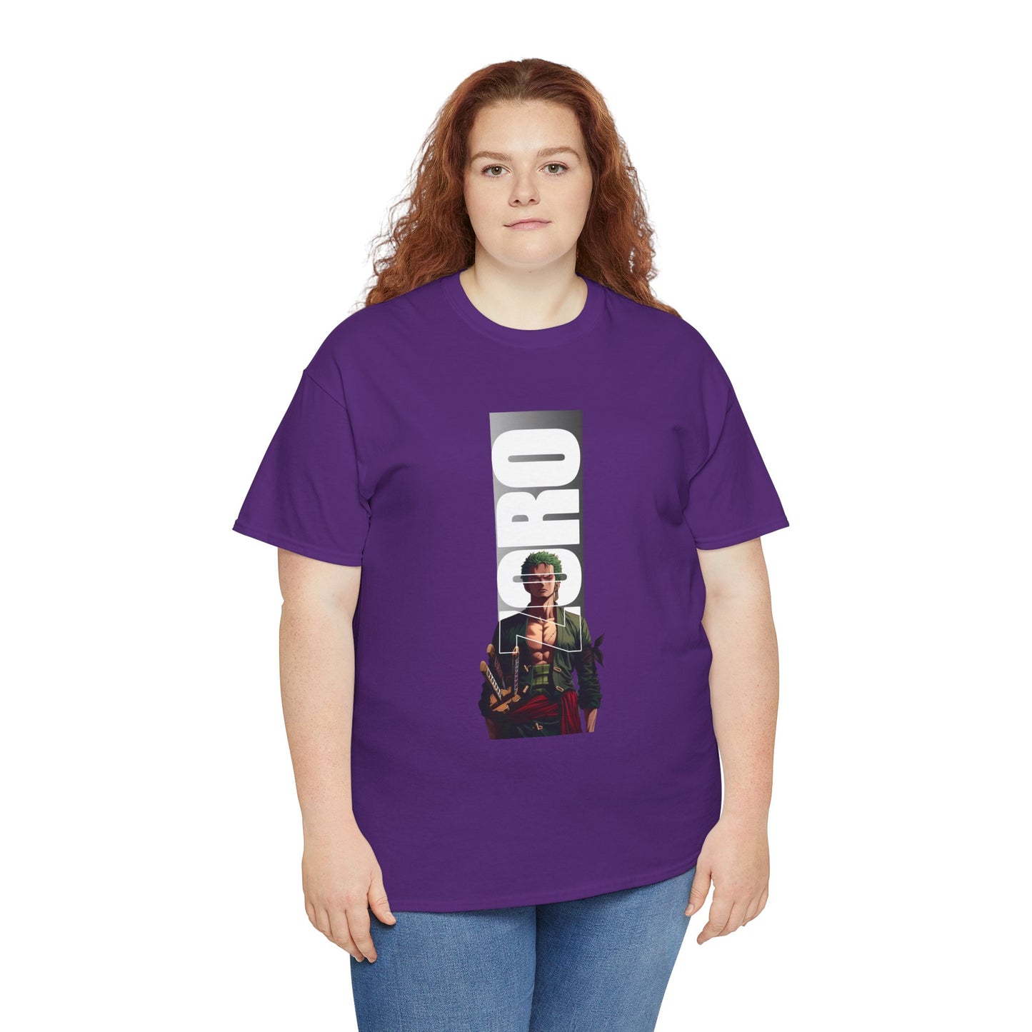 Retro Action Hero Unisex T-shirt — Vertical 'HERO' Graphic Tee